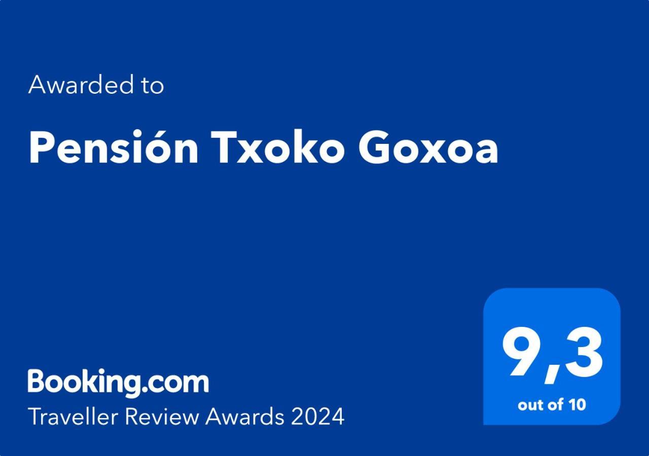 Pension Txoko Goxoa Хондаррибиа Экстерьер фото